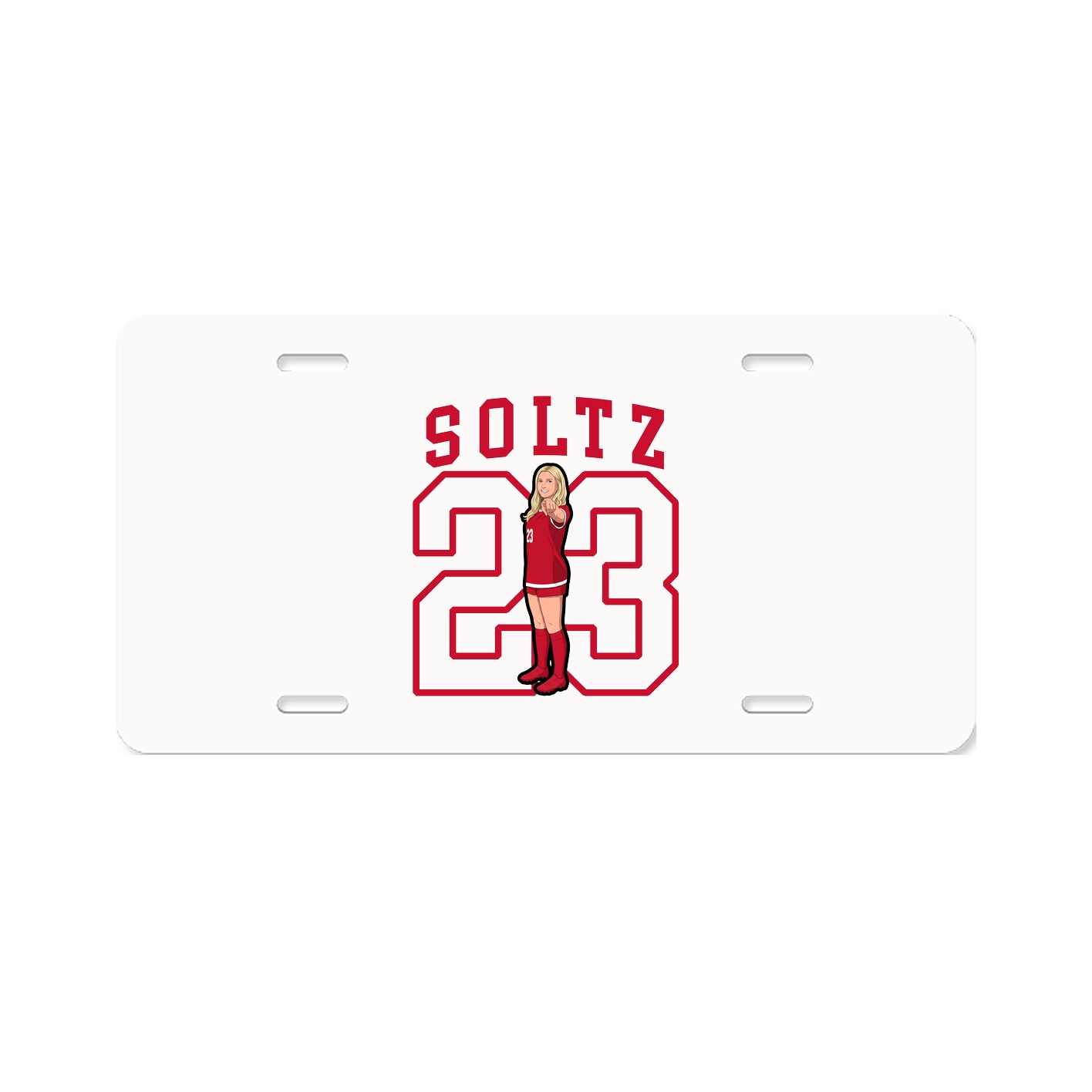 Aluminum License Plate