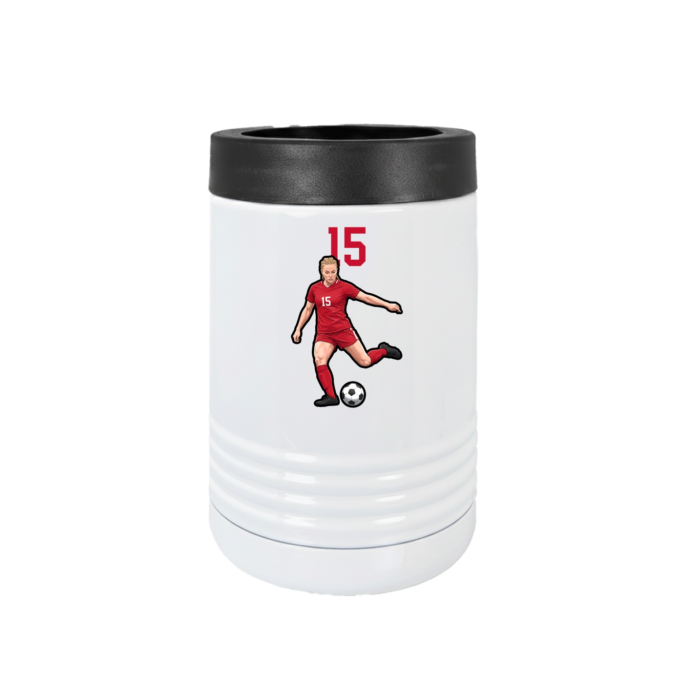 Beverage Holder — Number Top in White