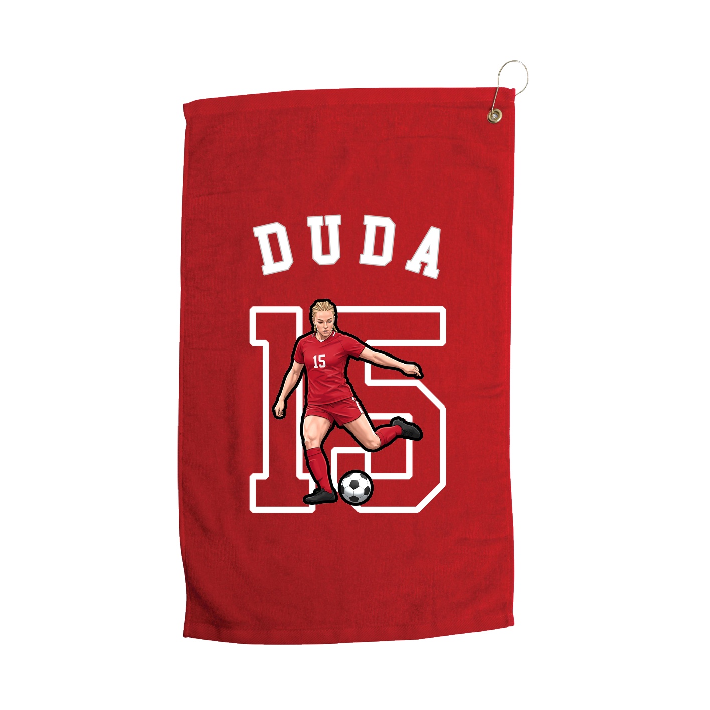 Golf Towel — Shirsey Arch in Red