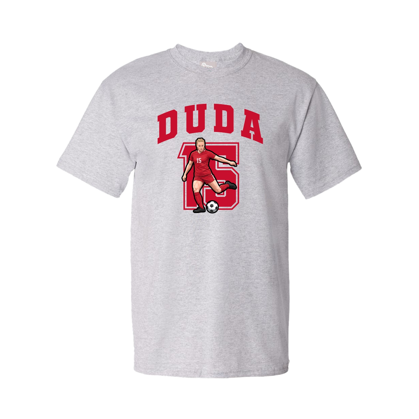 Tee — Number in Grey