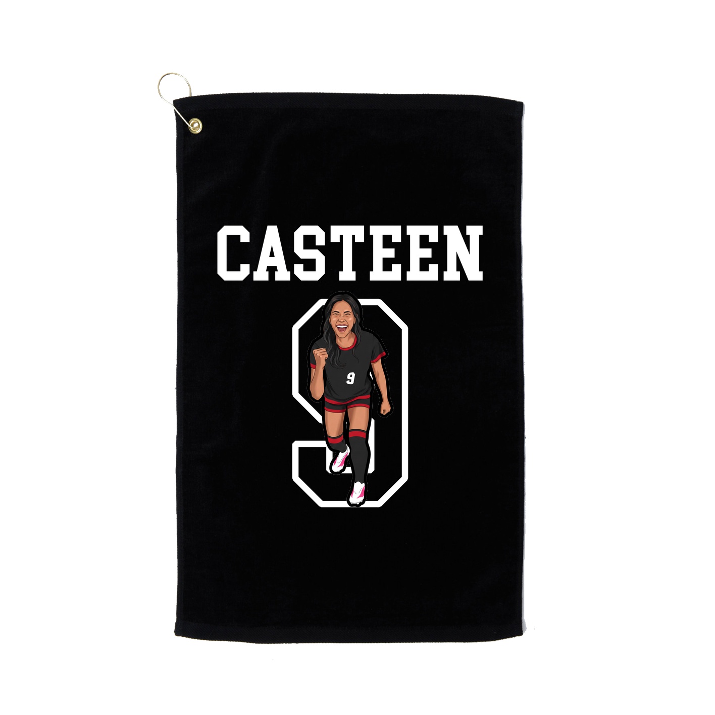 Golf Towel — Shirsey in Black