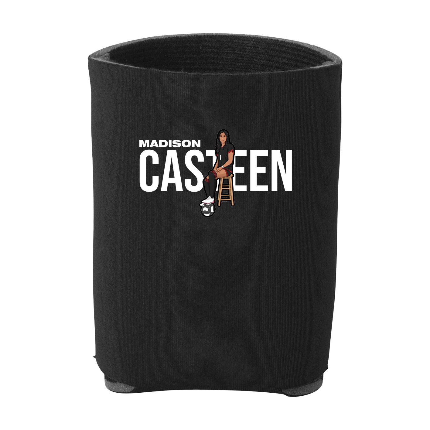 Can Holder — Player Name in Black