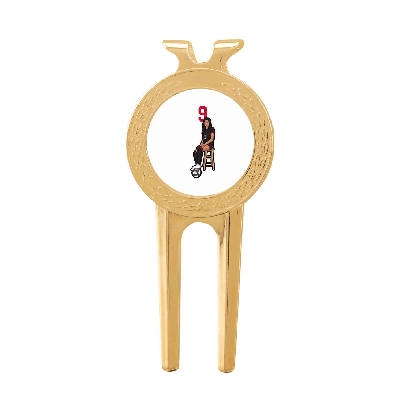Divot Tool with Ball Marker — Number Top in Classic