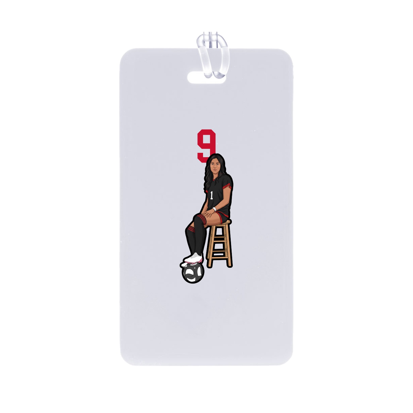 Bag Tag — Number Top in Classic