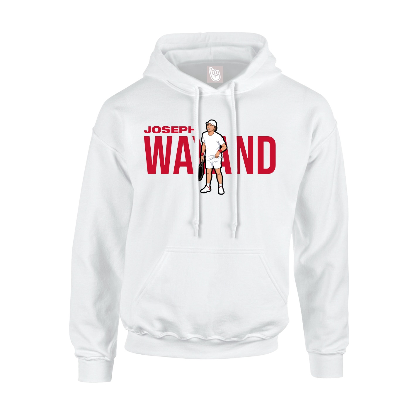 Hoodie — Player Name in White