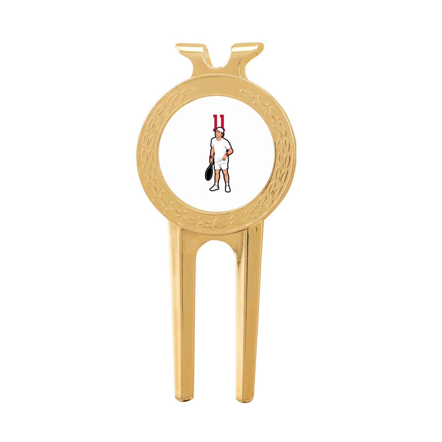 Divot Tool with Ball Marker — Number Top in Classic