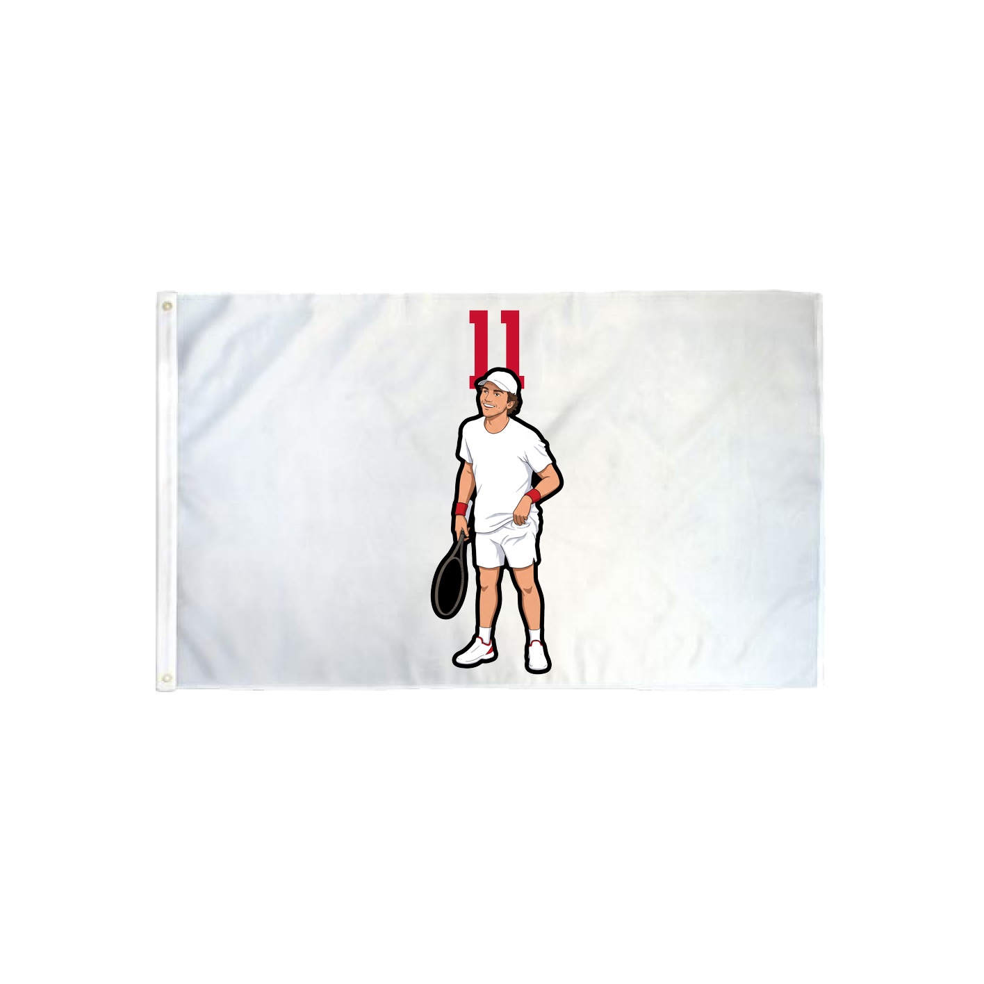 3x5 Flag — Number Top in Classic