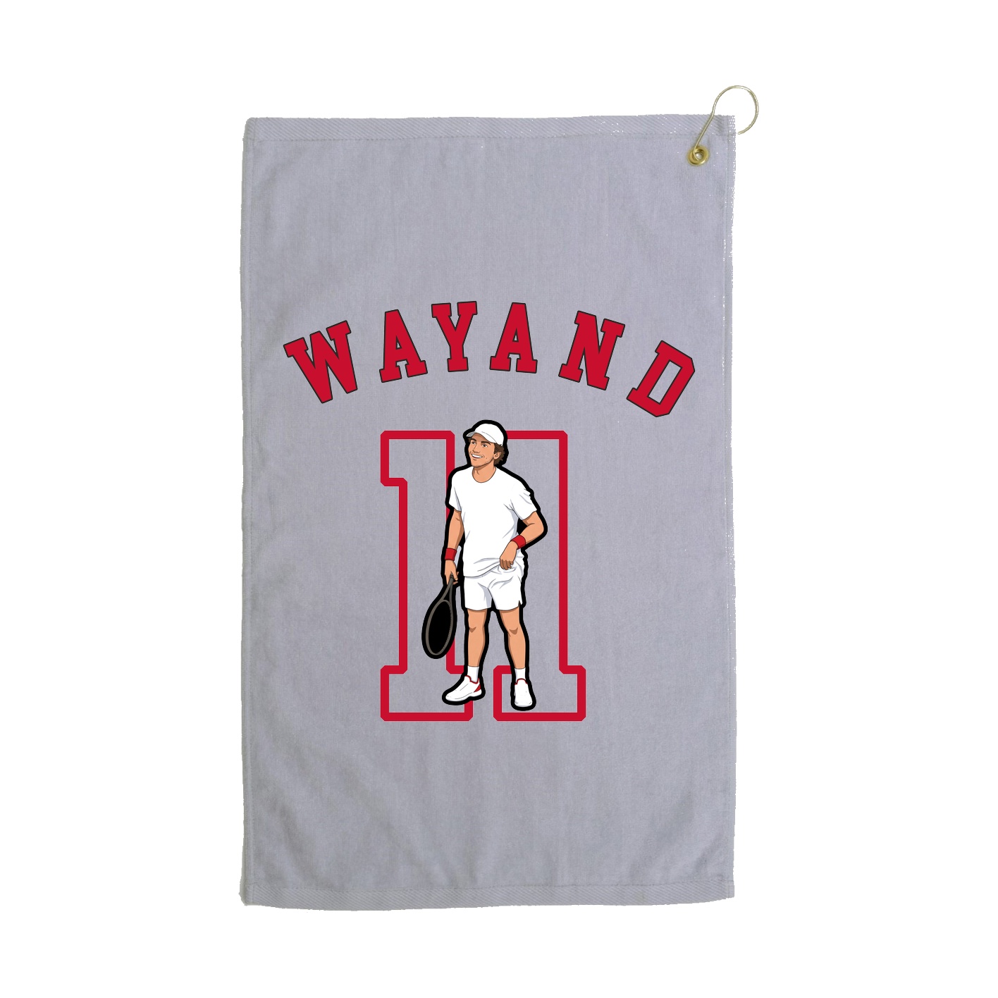 Golf Towel — Shirsey Arch in Grey