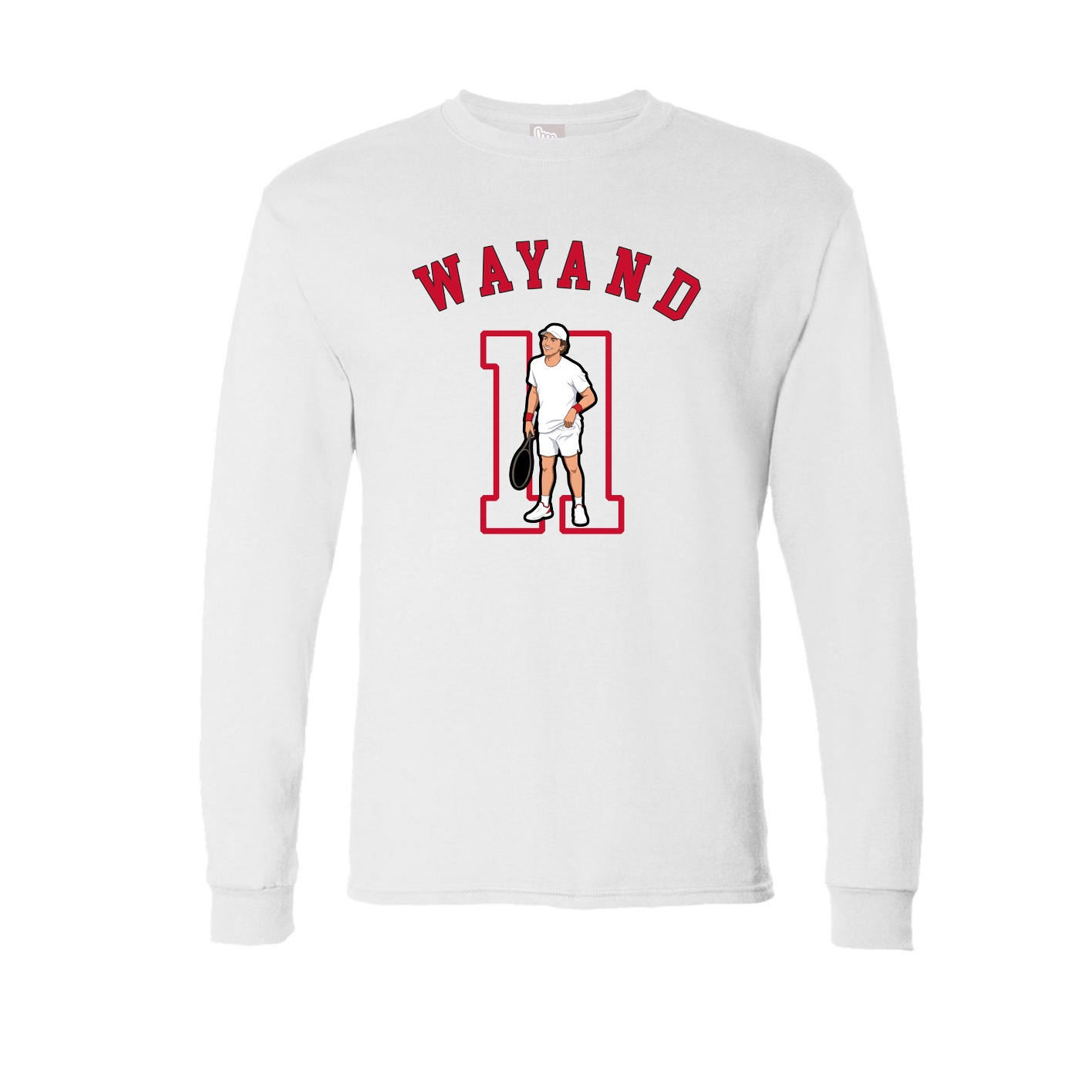 Long Sleeve Tee — Shirsey Arch in White