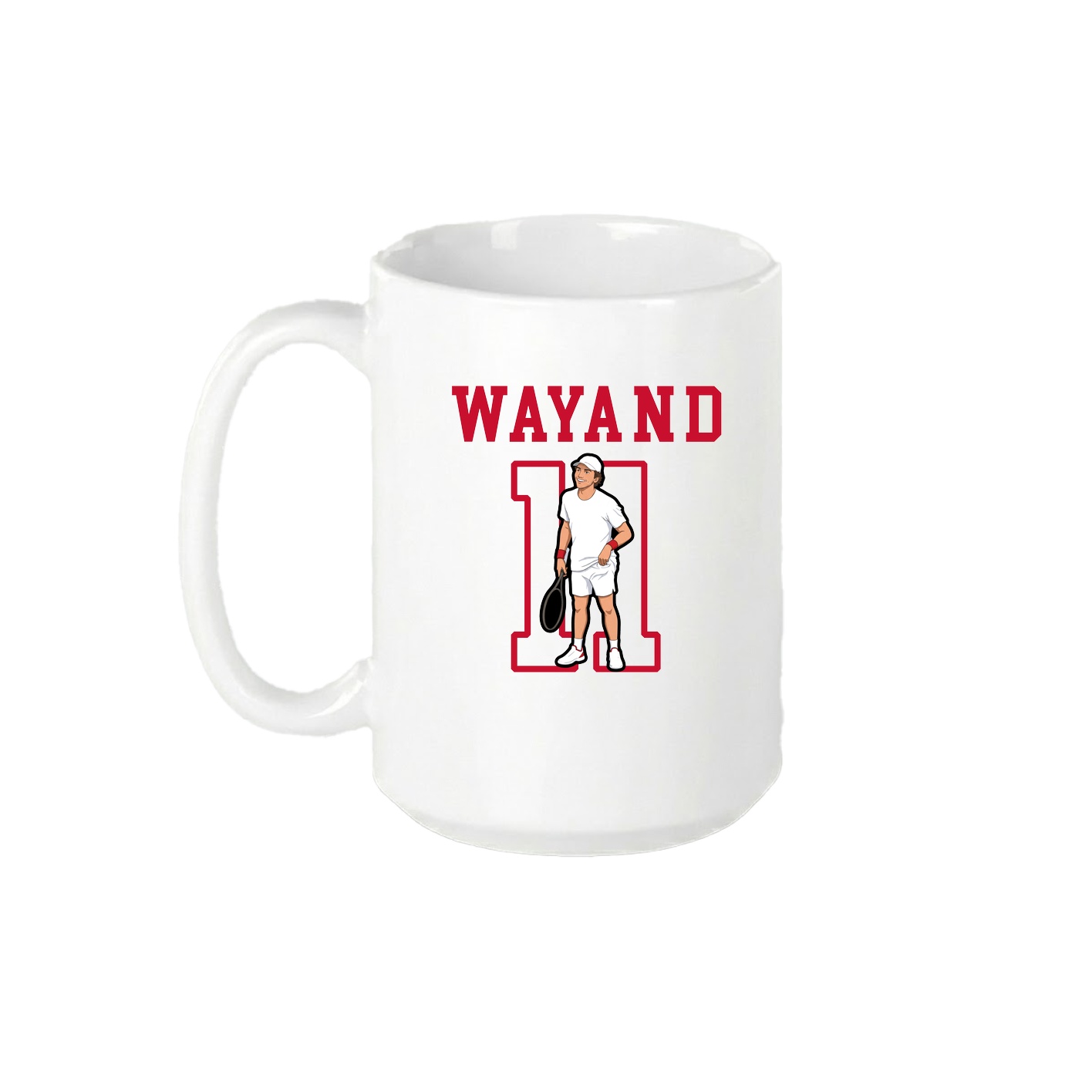 15oz Coffee Mug — Shirsey in White