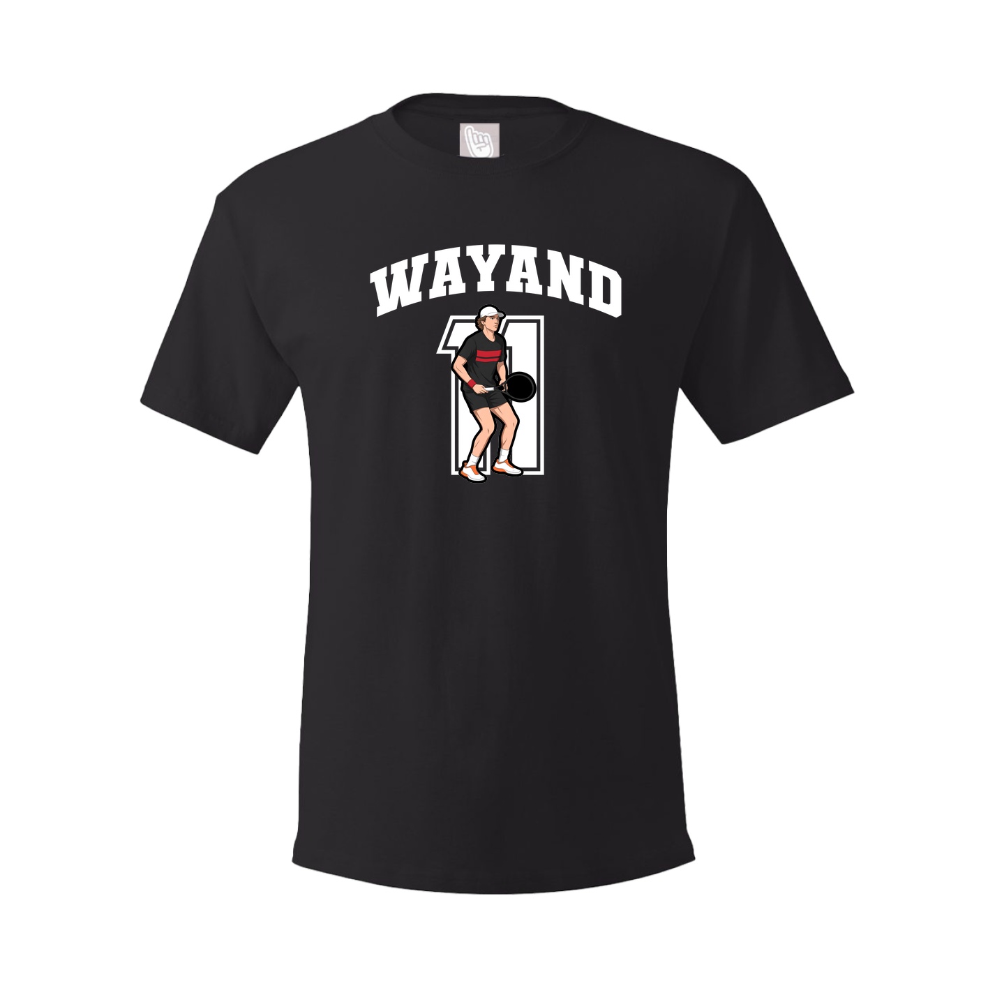 Youth Tee — Number in Black