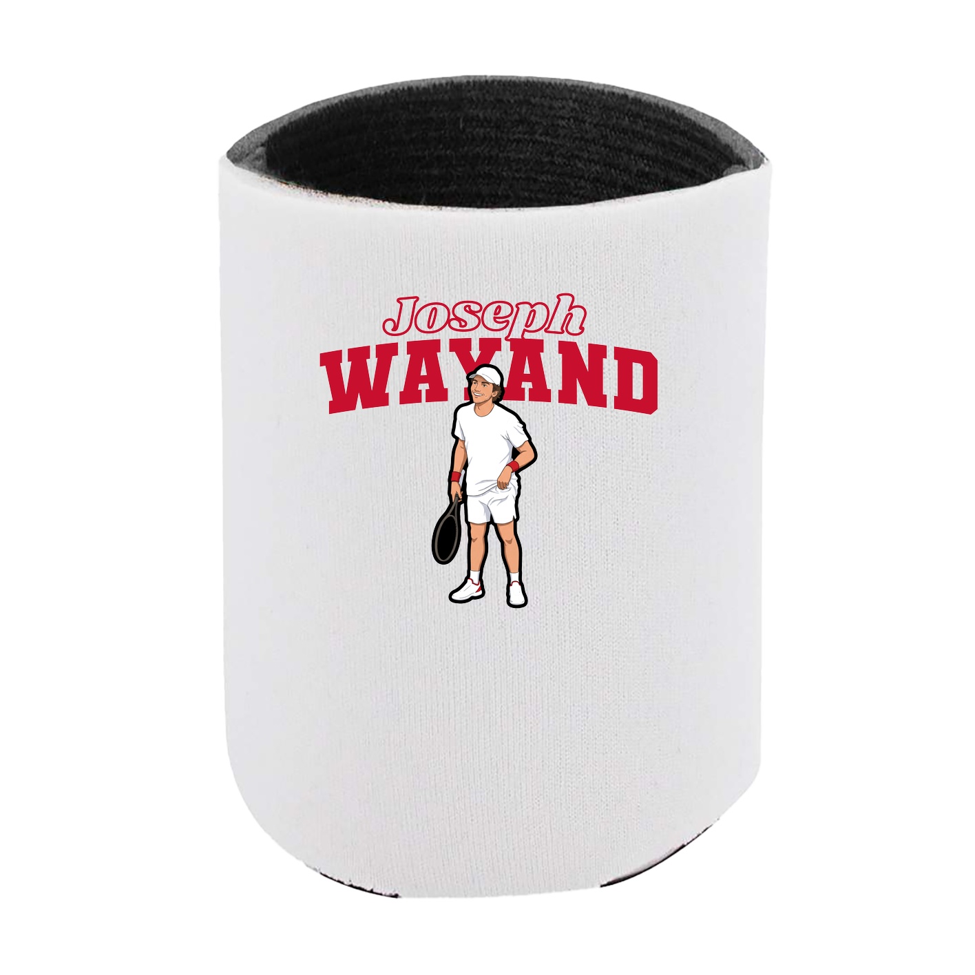 Can Holder — Name Arch in White