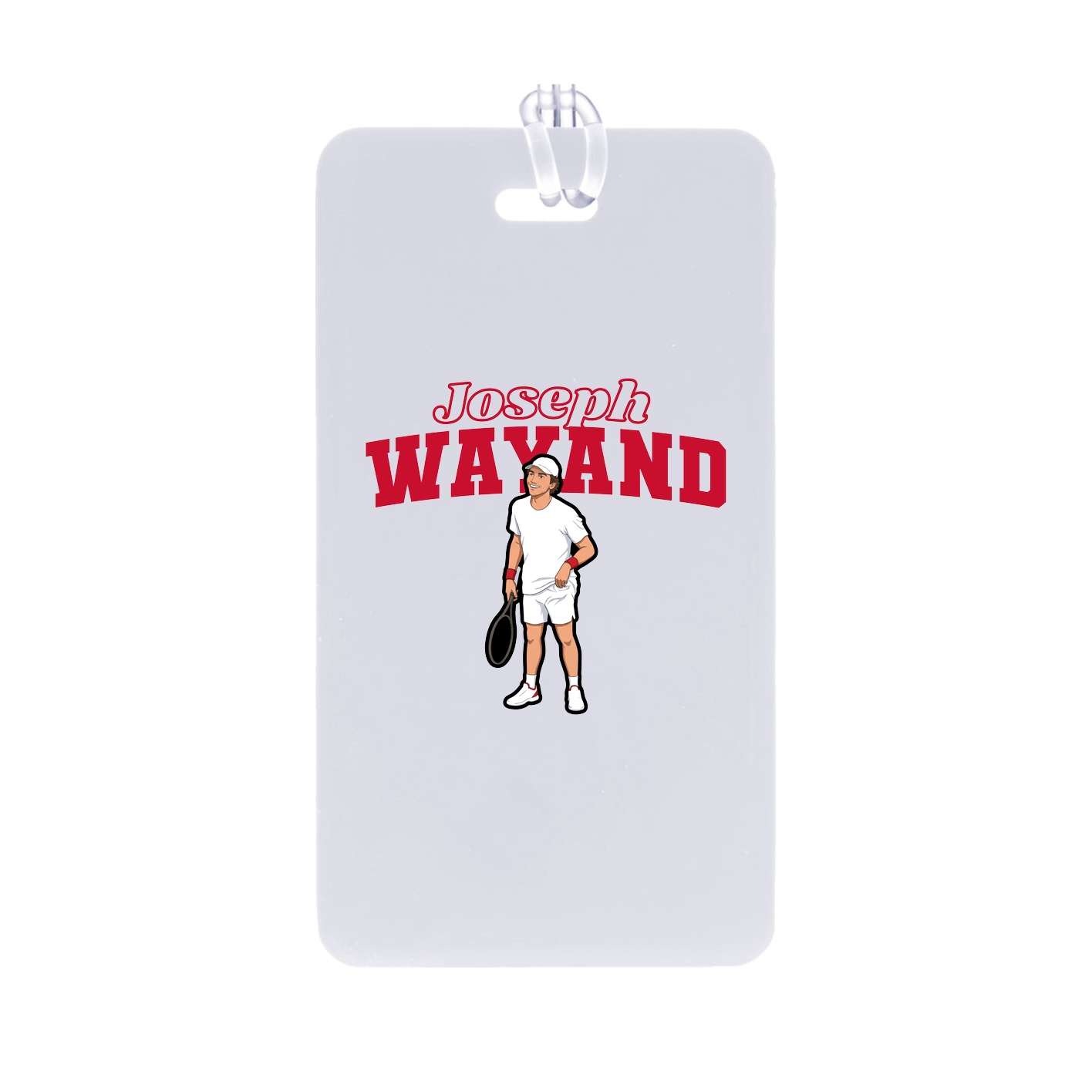 Bag Tag — Name Arch in Classic
