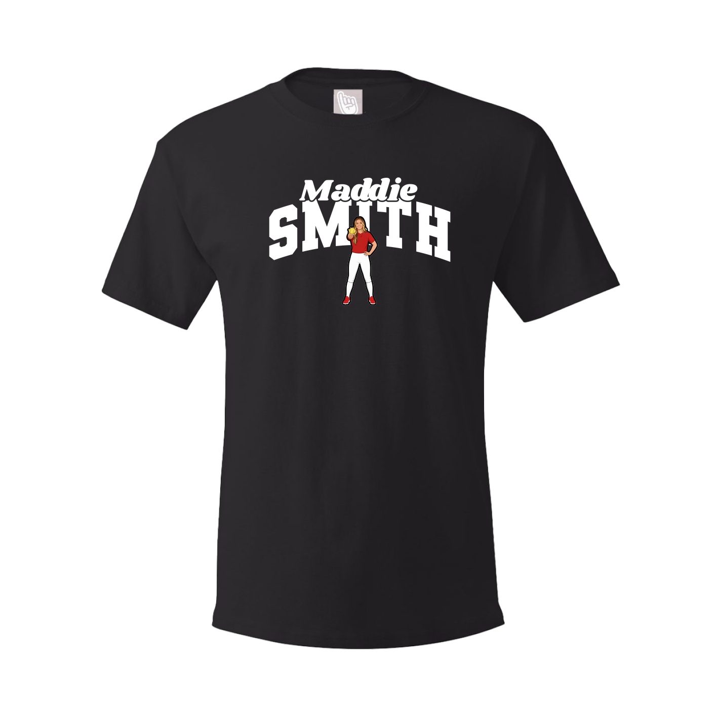 Tee — Signature Arch in Black