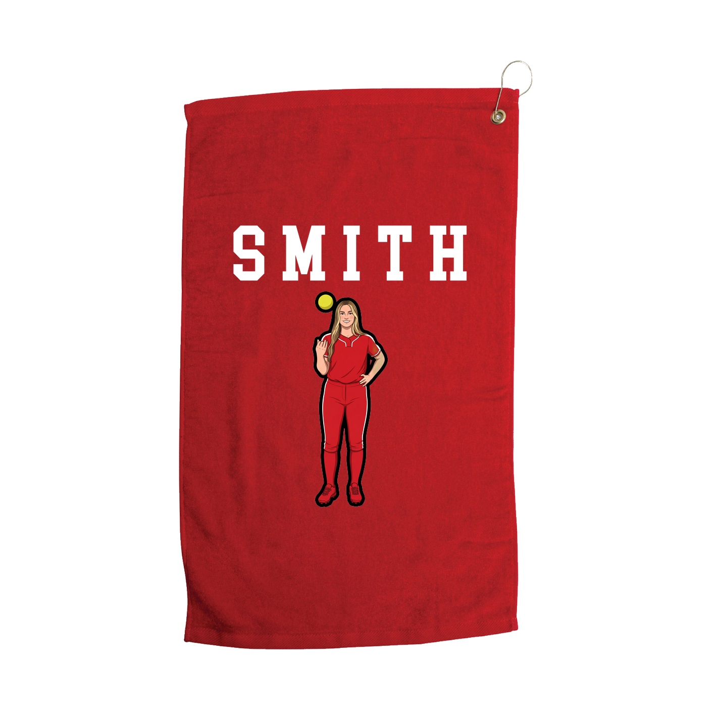 Golf Towel — Shirsey in Red