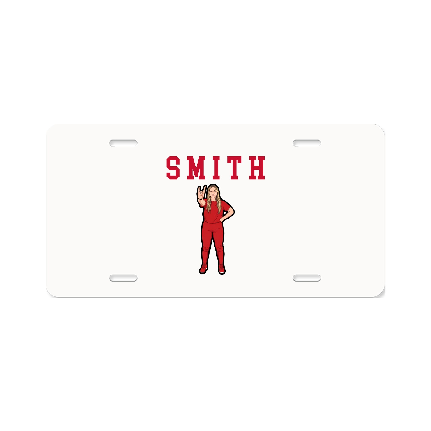 License Plate — Shirsey in Classic
