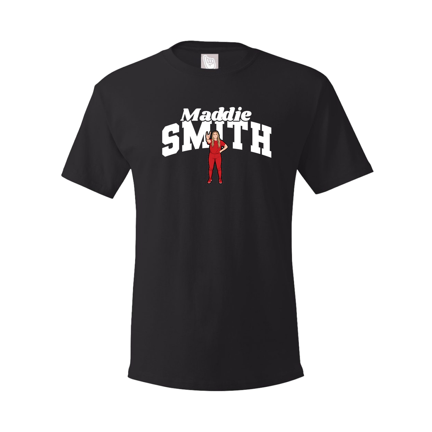 Youth Tee — Signature Arch in Black