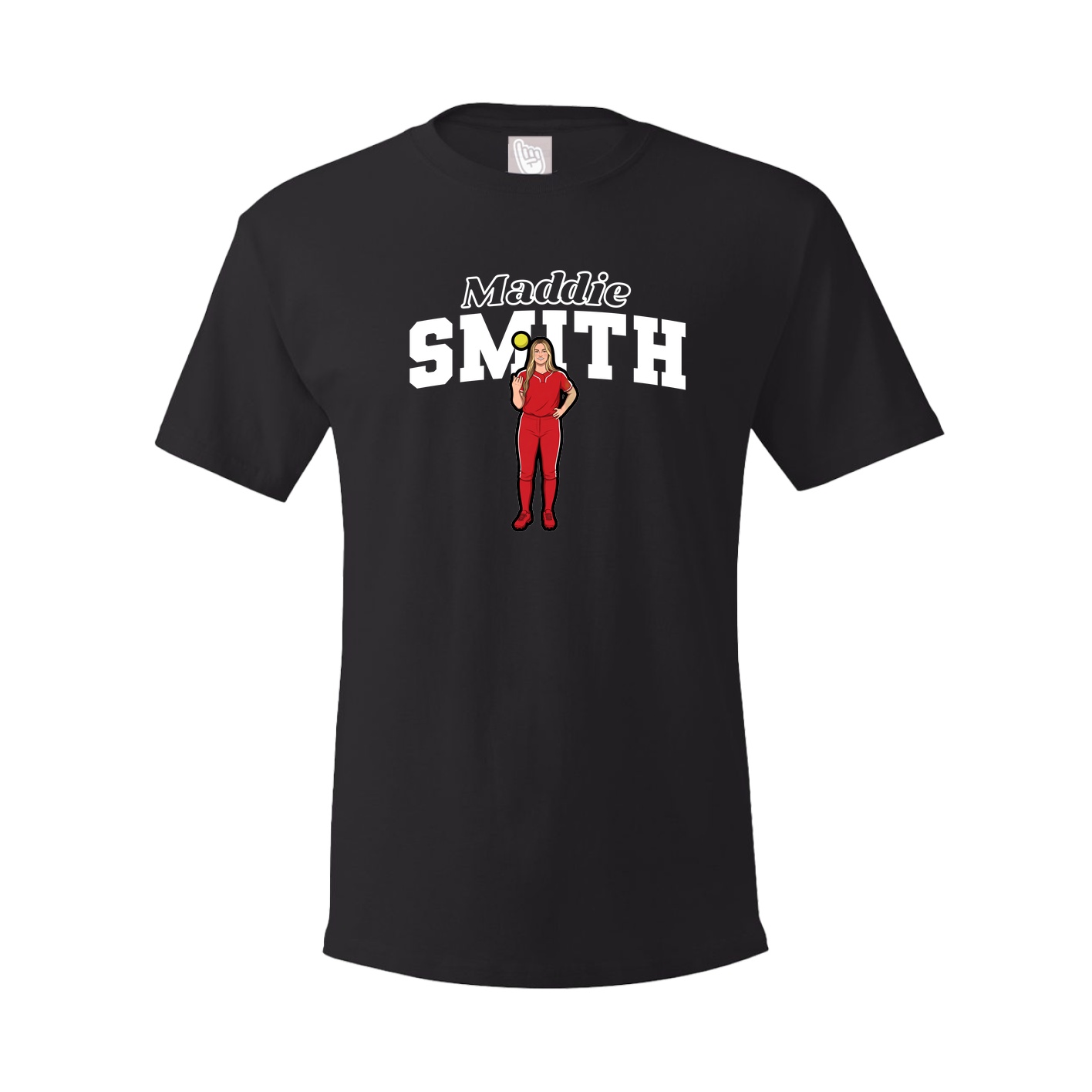 Tee — Name Arch in Black