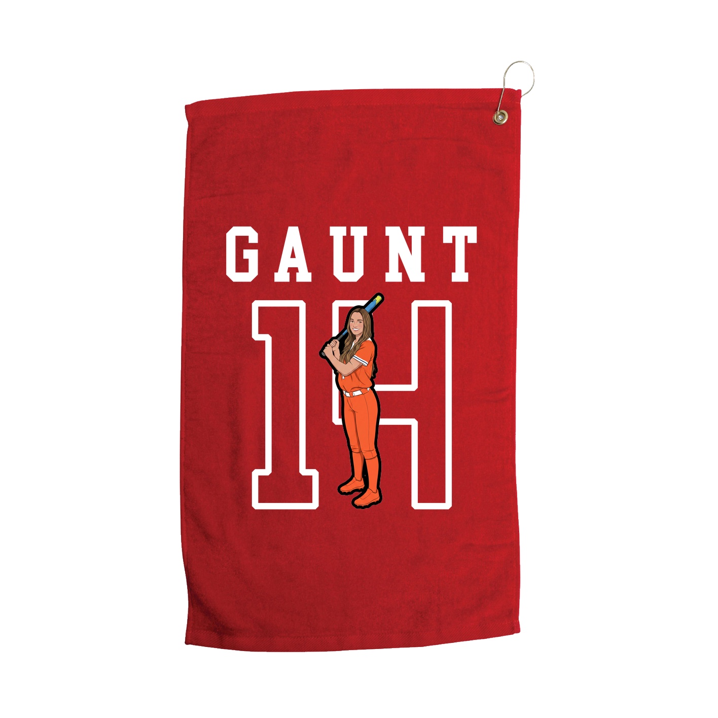 Golf Towel — Shirsey in Red