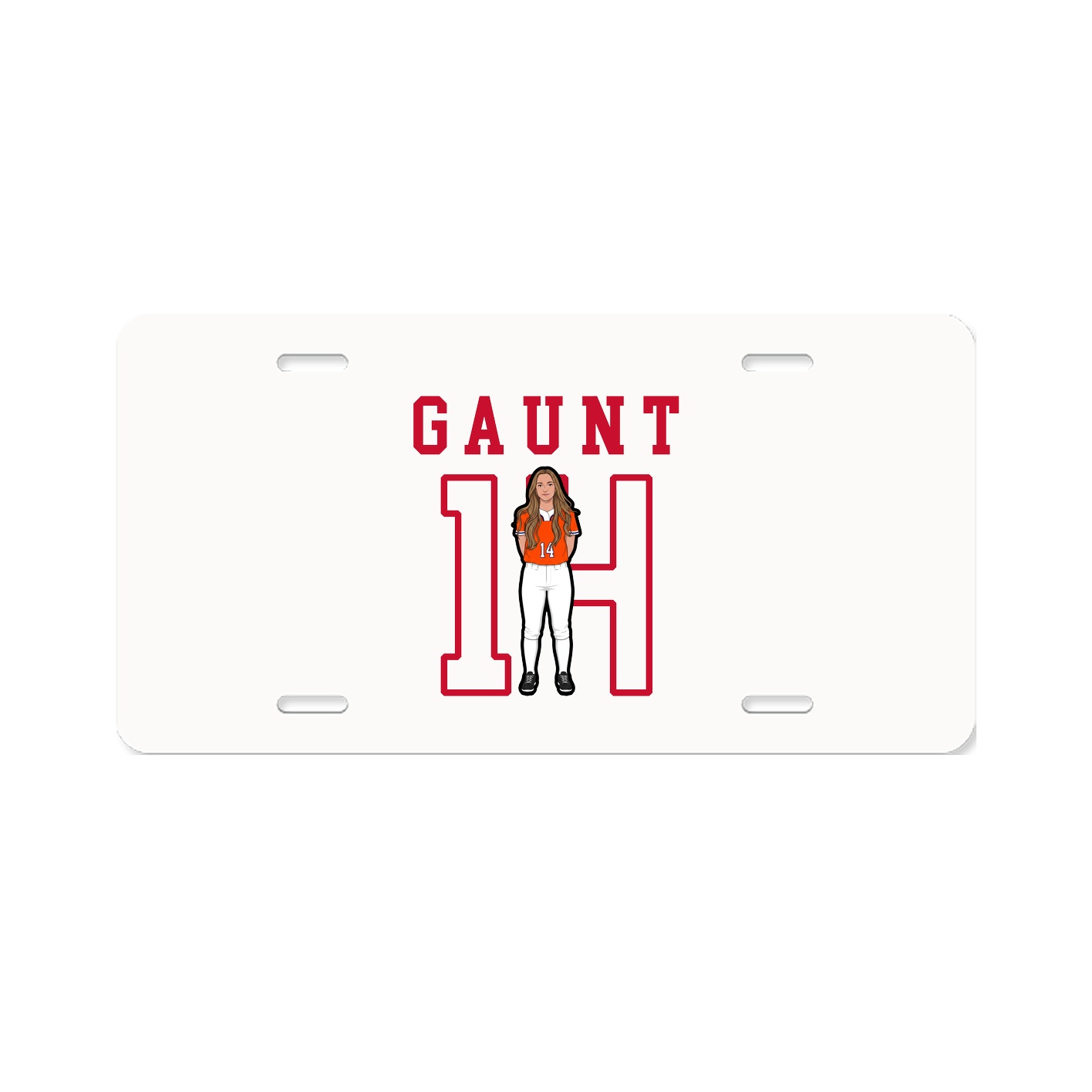 License Plate — Shirsey in Classic