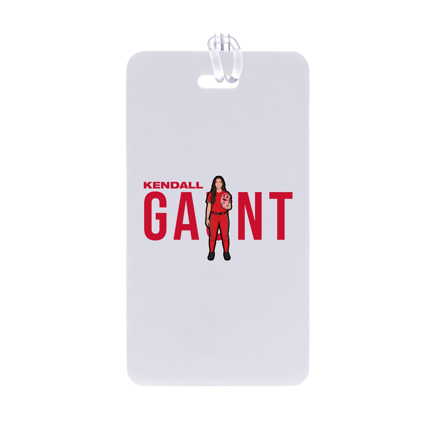 Bag Tag — Player Name in Classic