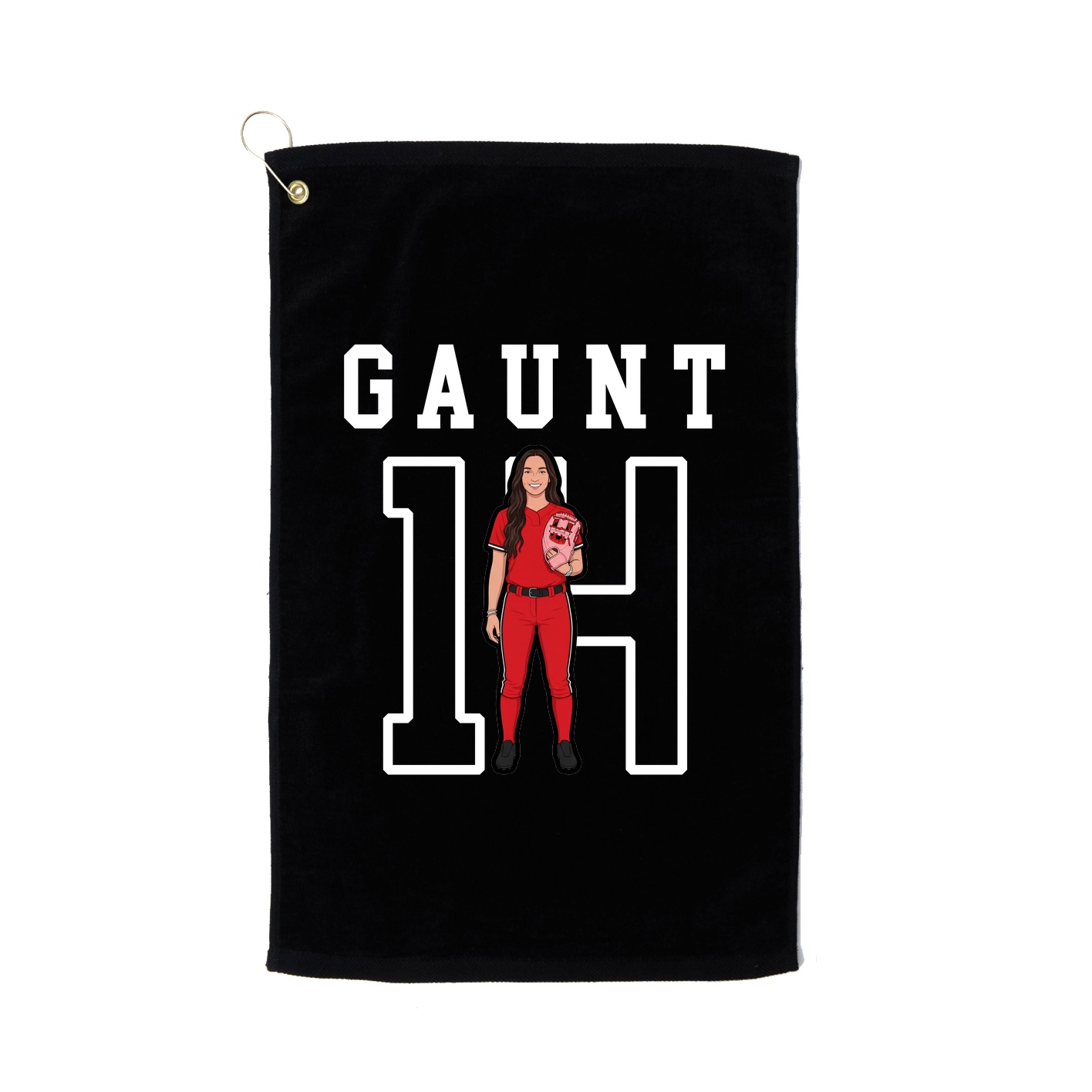 Golf Towel — Shirsey in Black