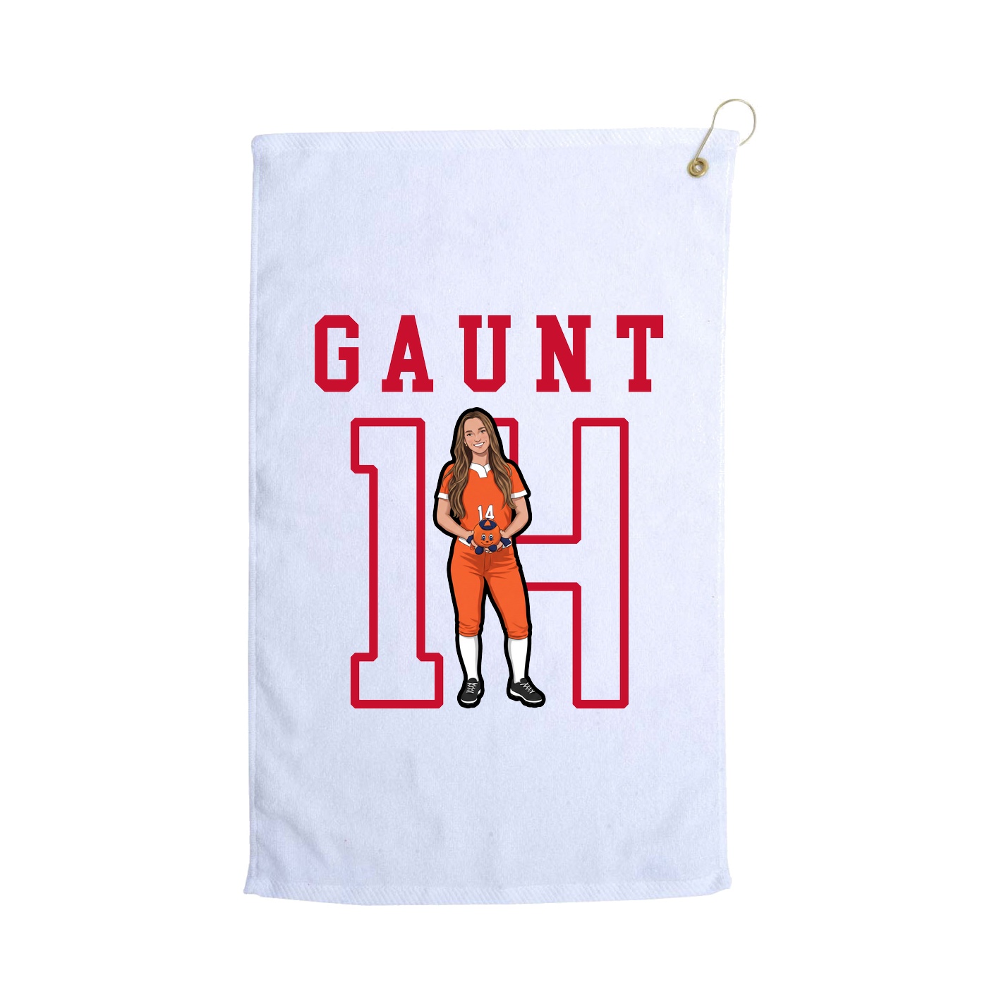 Golf Towel — Shirsey in White