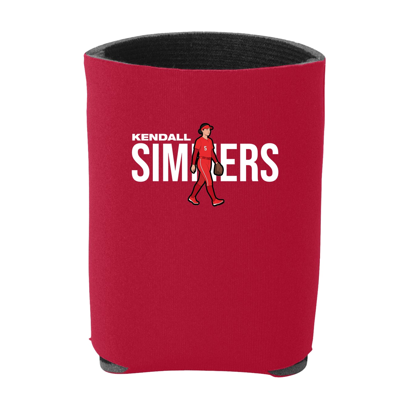 Can Holder — Player Name in Red