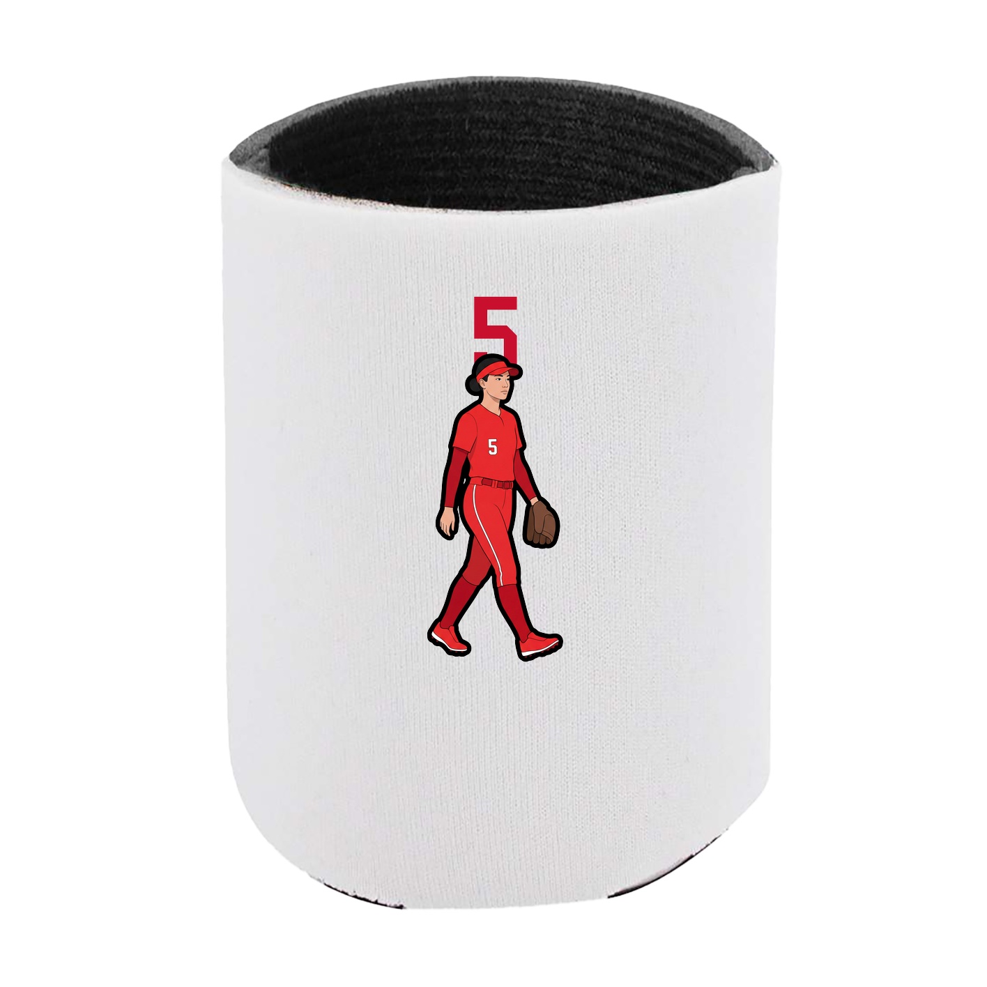 Can Holder — Number Top in White