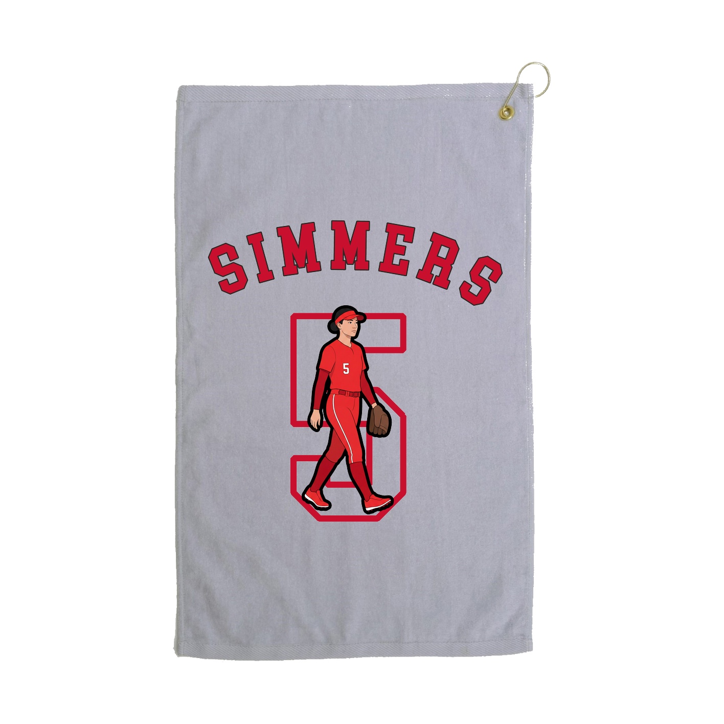 Golf Towel — Shirsey Arch in Grey