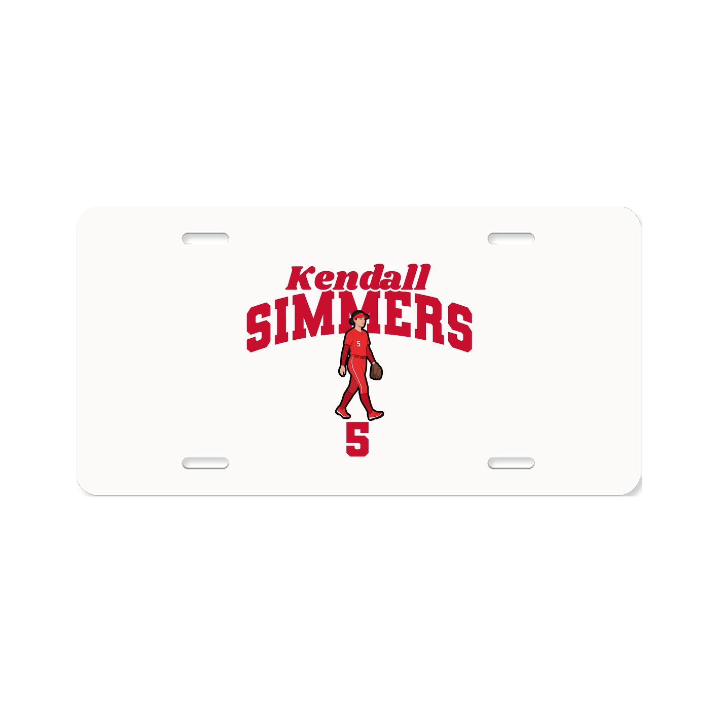 License Plate — Signature Arch in Classic