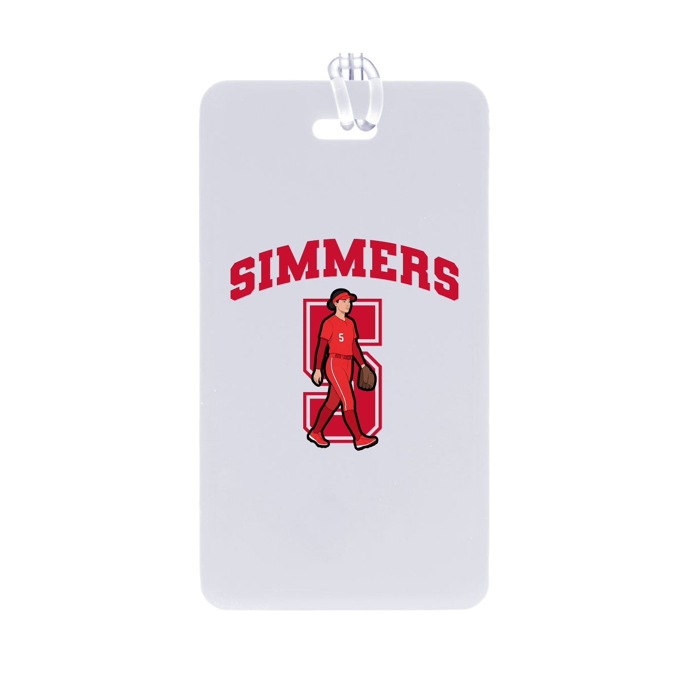 Bag Tag — Number in Classic