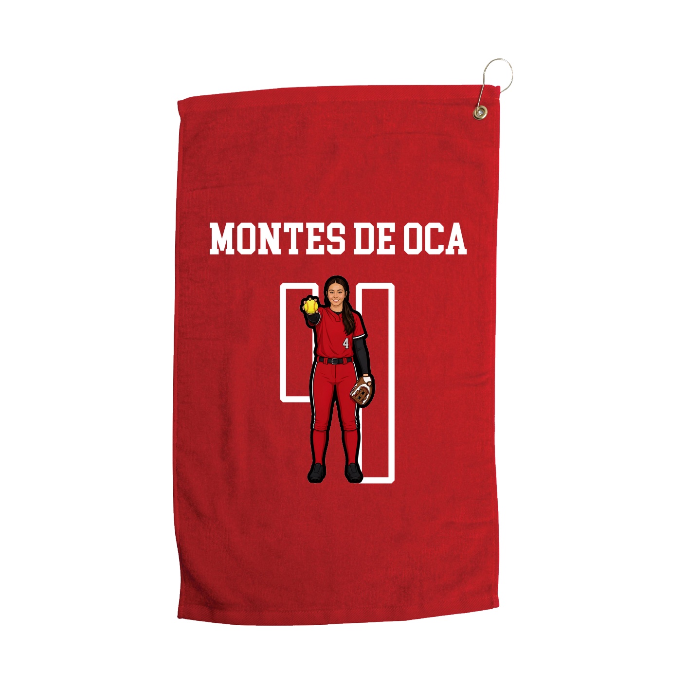 Golf Towel — Shirsey in Red