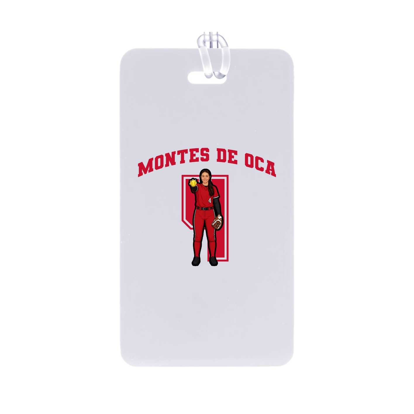 Bag Tag — Number in Classic