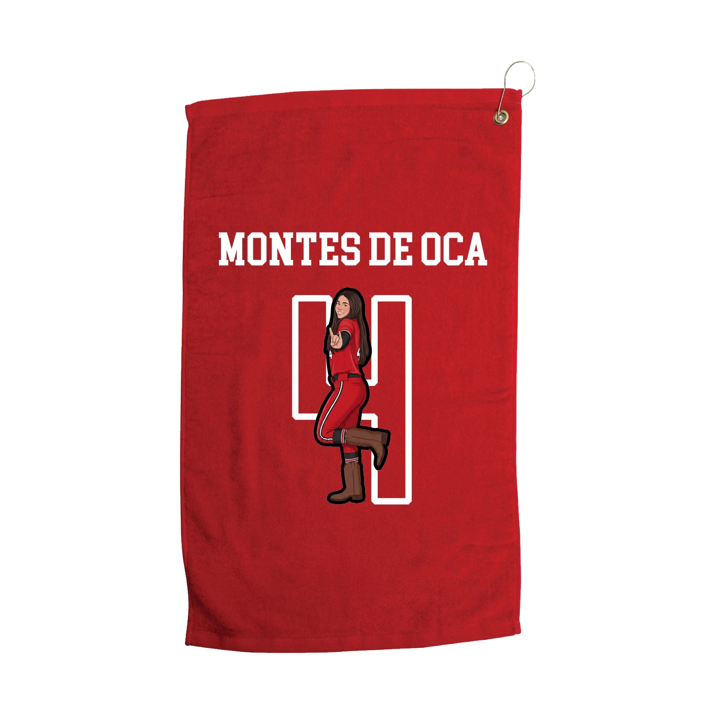 Golf Towel — Shirsey in Red