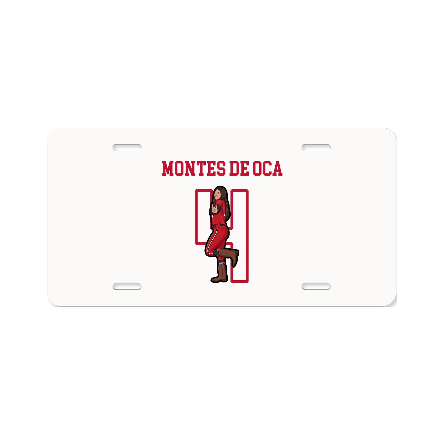 License Plate — Shirsey in Classic