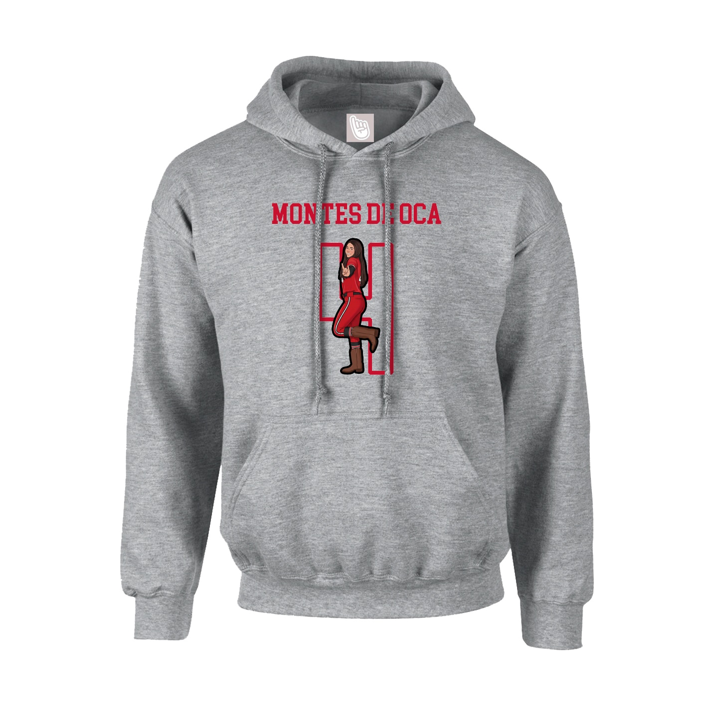 Youth Hoodie — Shirsey in Grey