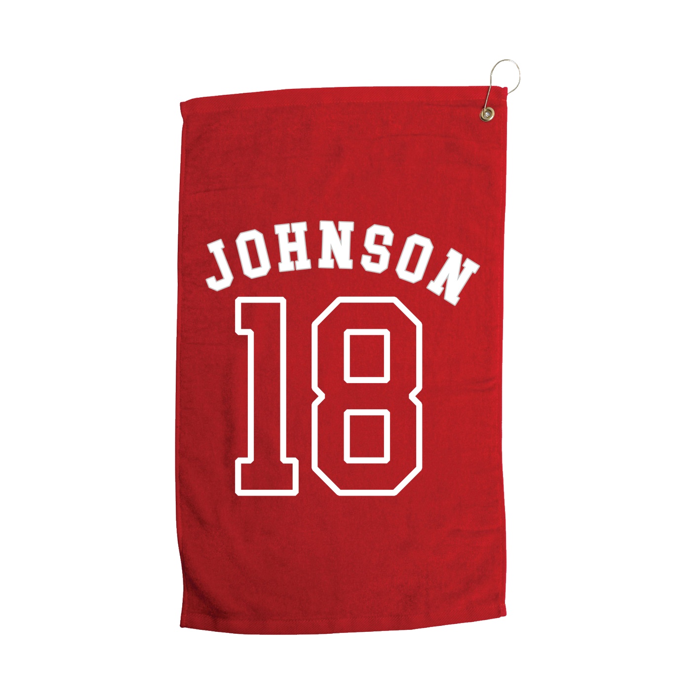 Golf Towel — Shirsey Arch in Red