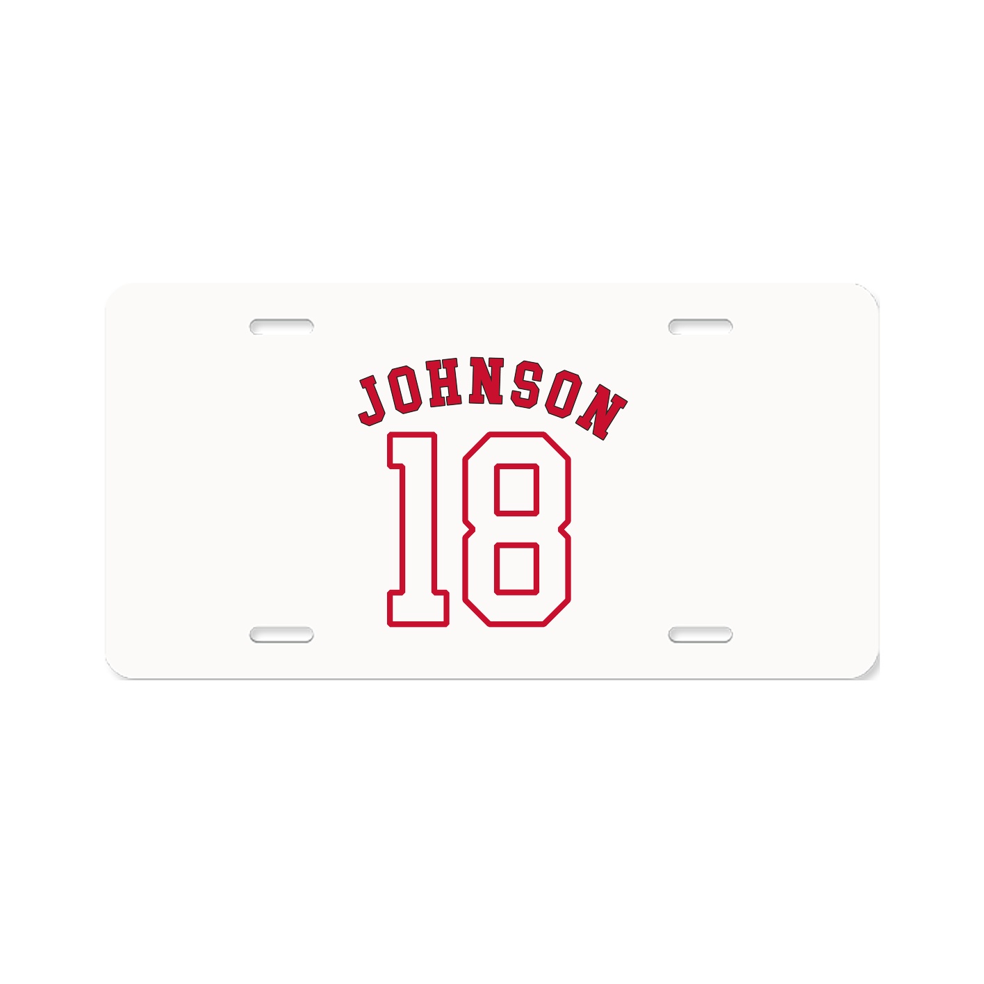 License Plate — Shirsey Arch in Classic