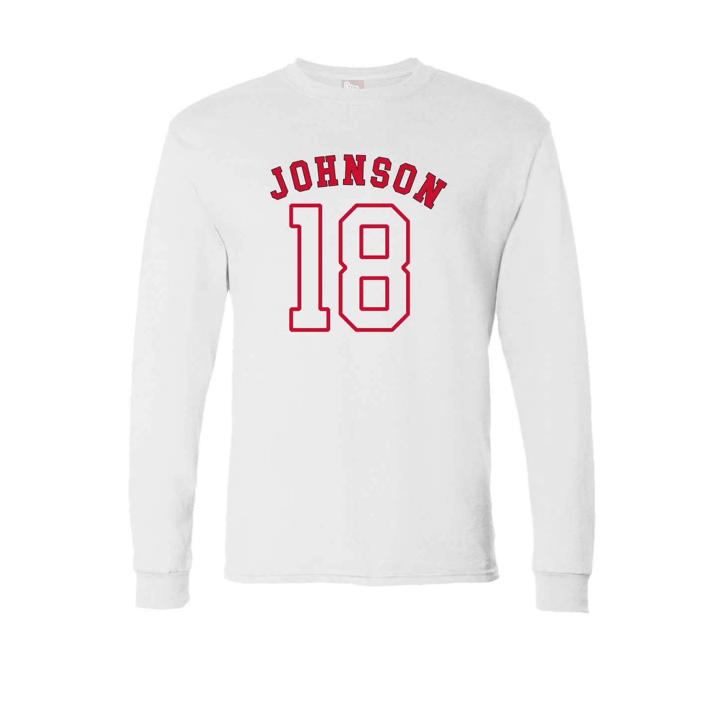 Long Sleeve Tee — Shirsey Arch in White