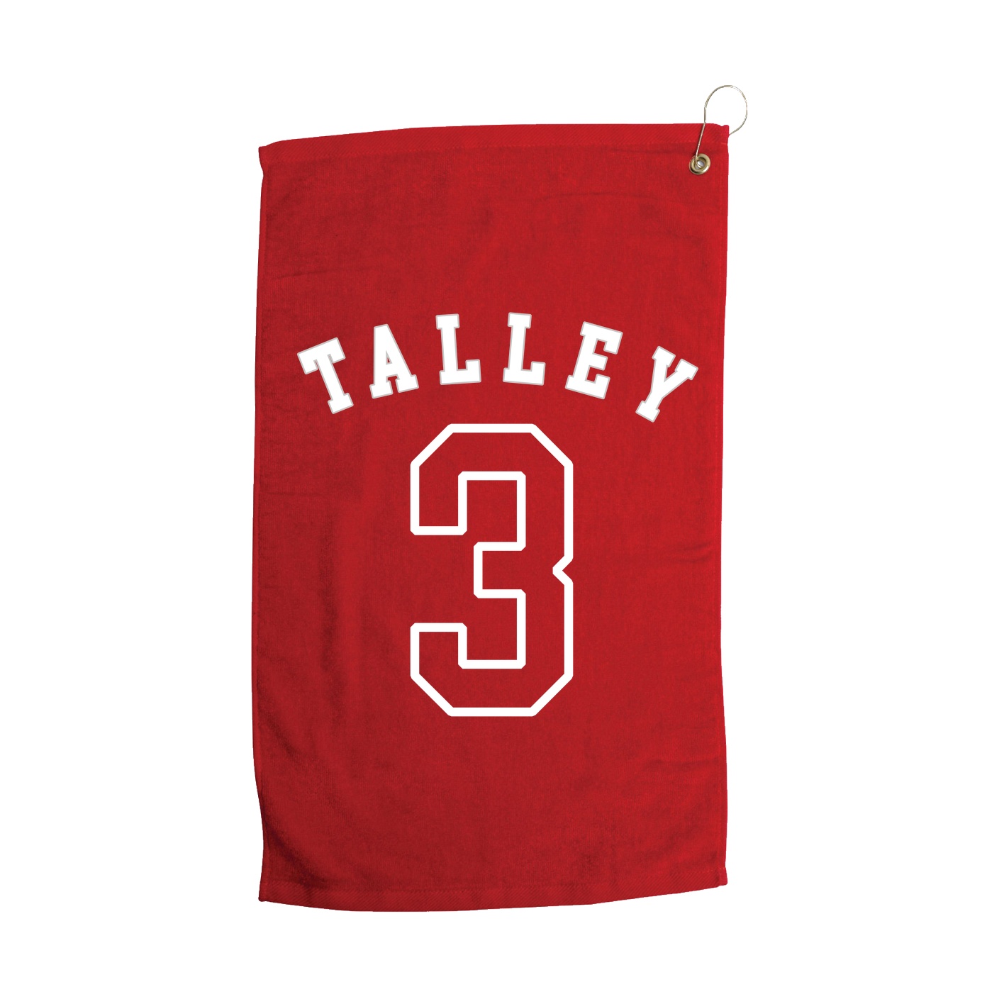 Golf Towel — Shirsey Arch in Red