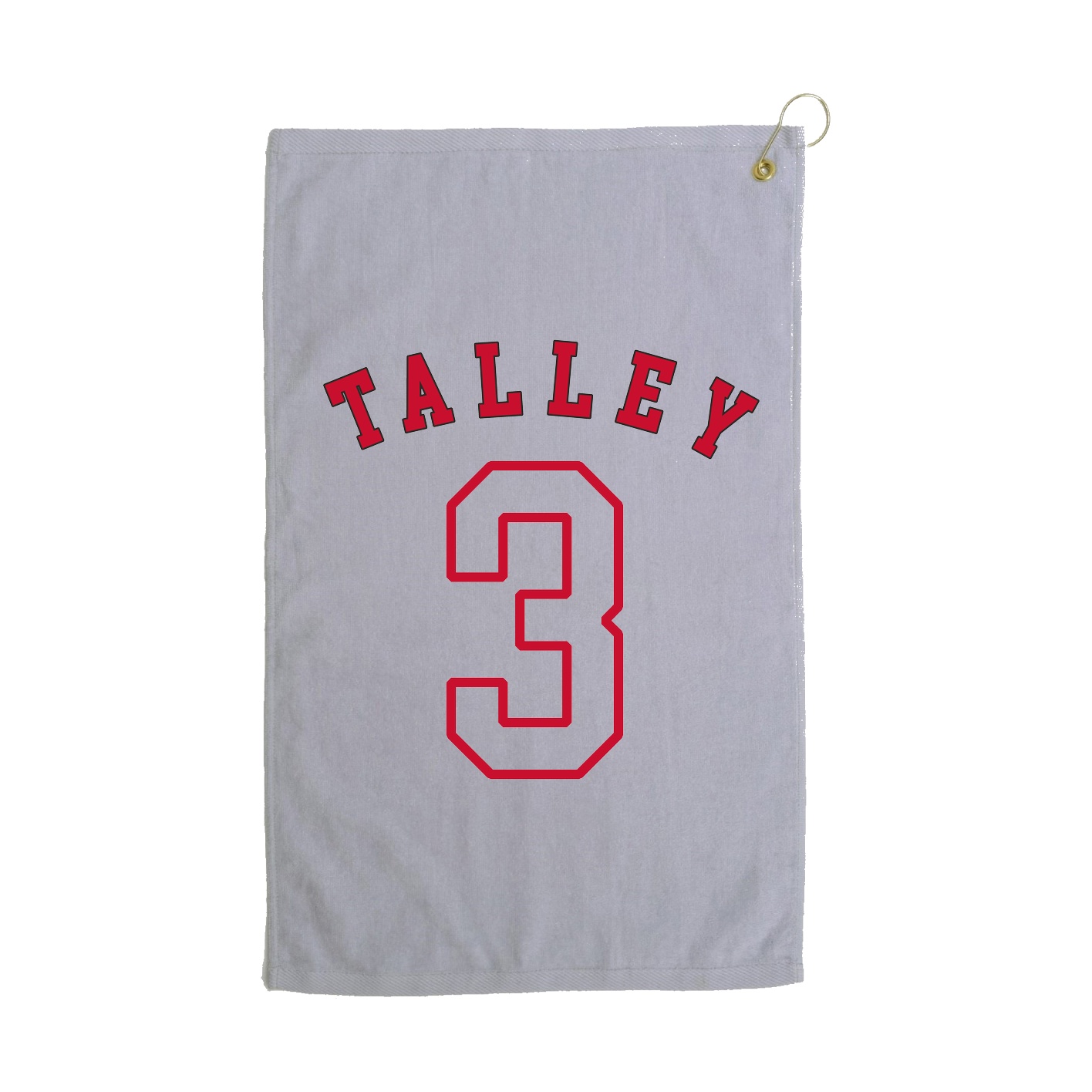 Golf Towel — Shirsey Arch in Grey