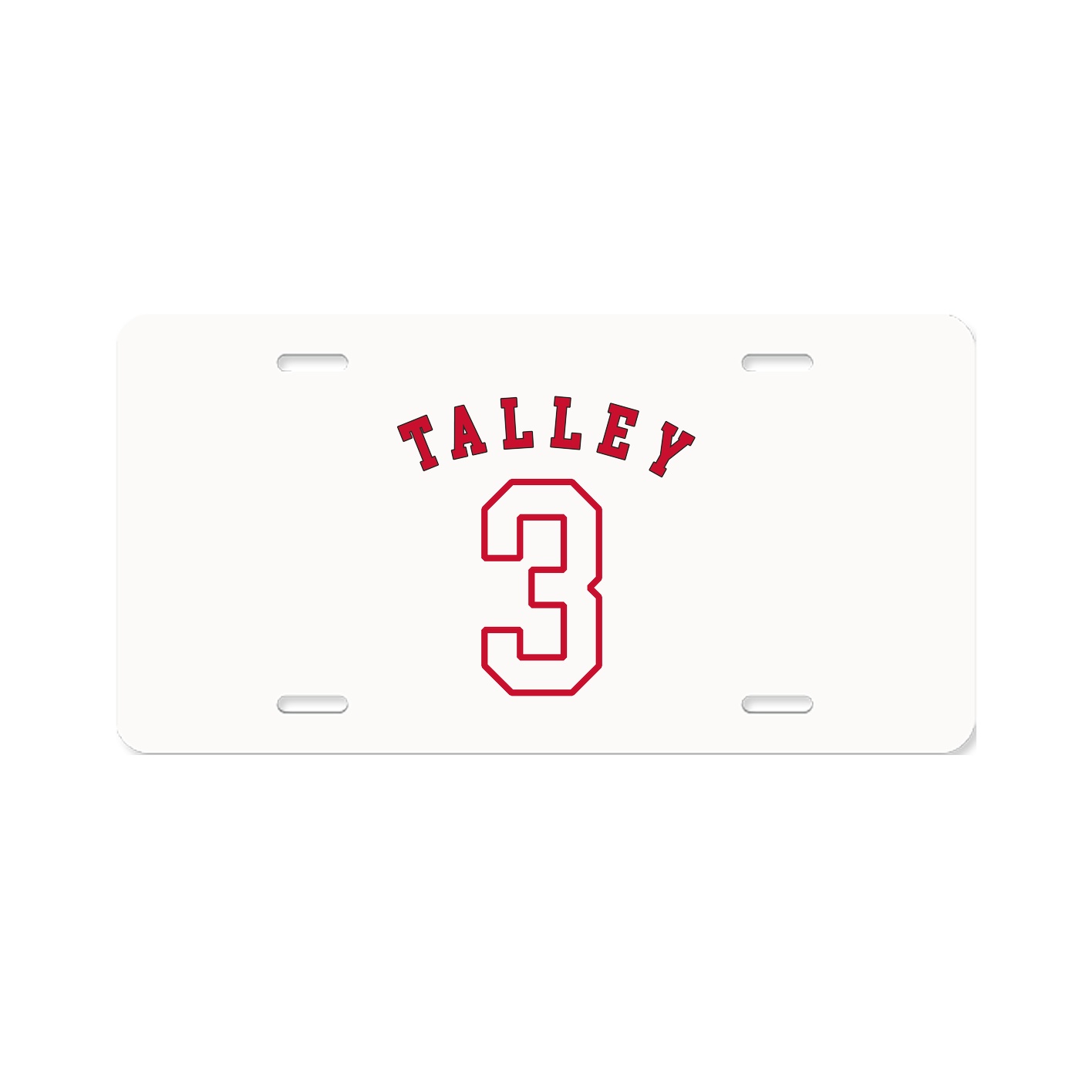 License Plate — Shirsey Arch in Classic