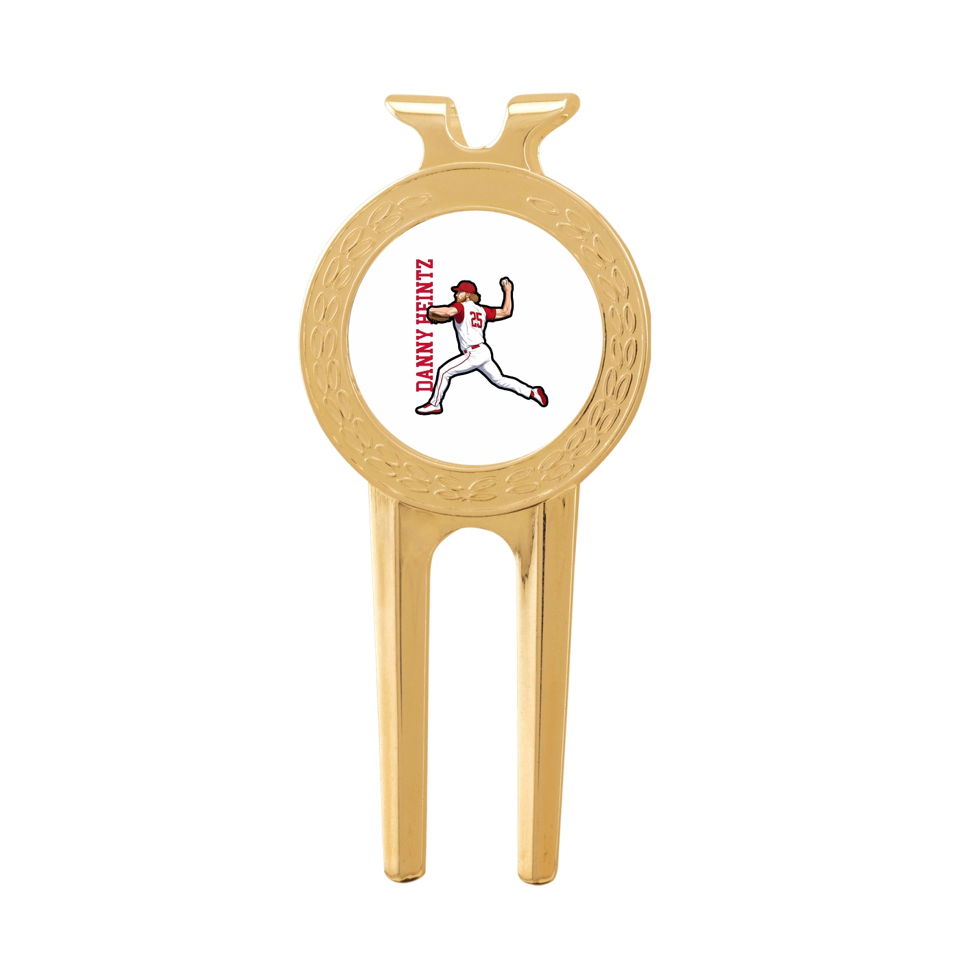 Divot Tool with Ball Marker — Name Vertical in Classic