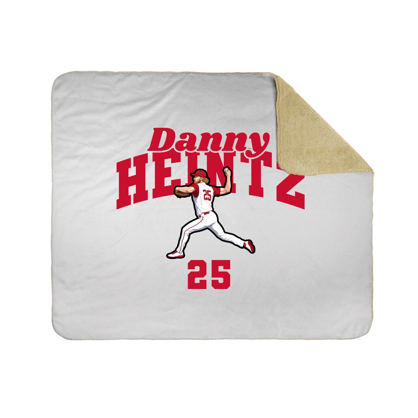 Throw Blanket — Signature Arch in White