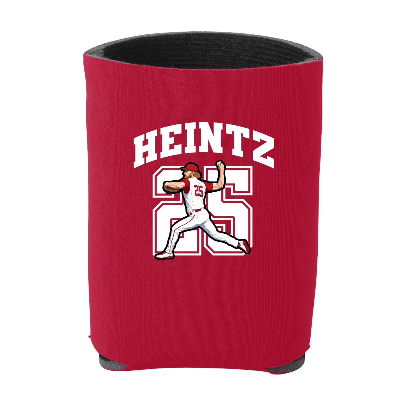 Can Holder — Number in Red