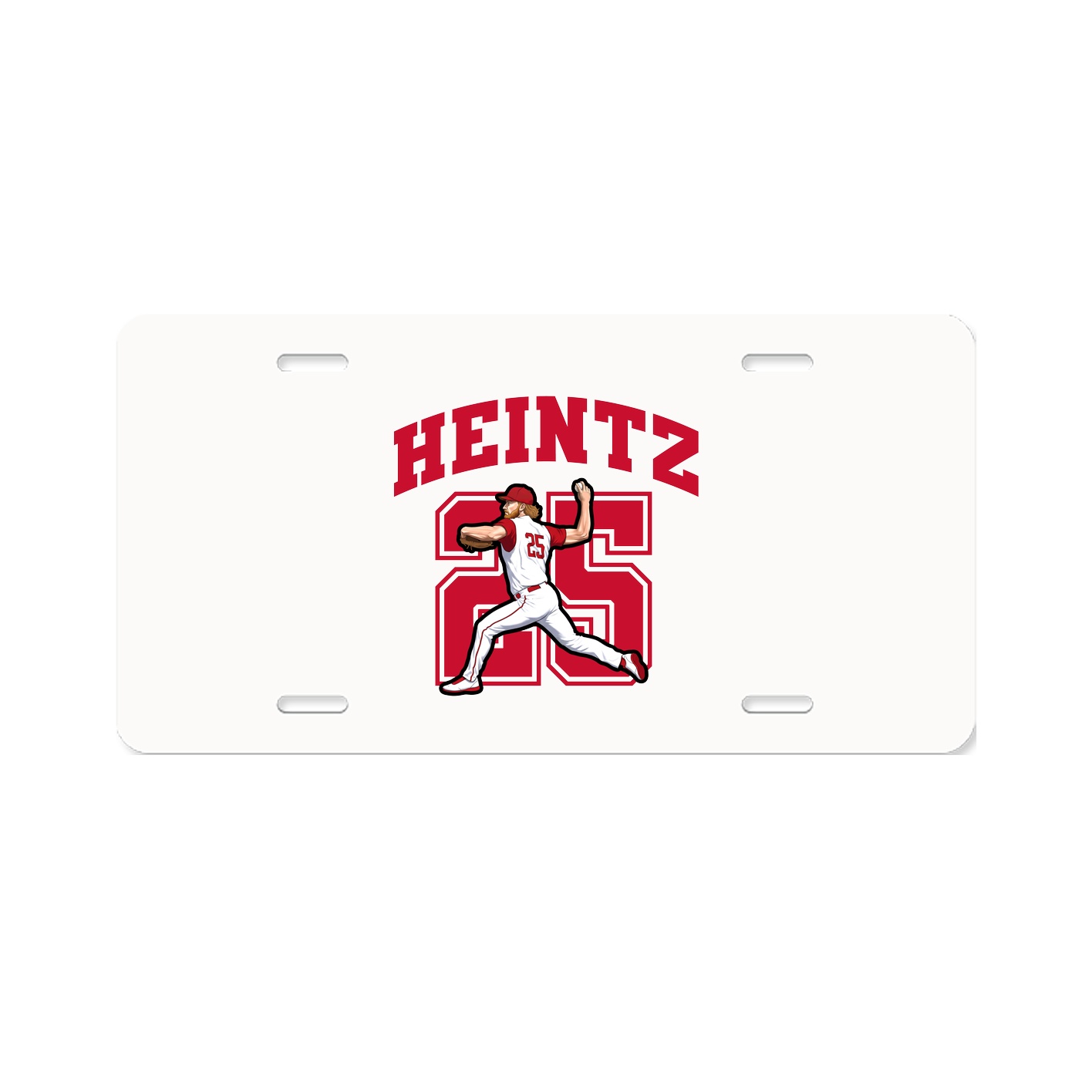 License Plate — Number in Classic