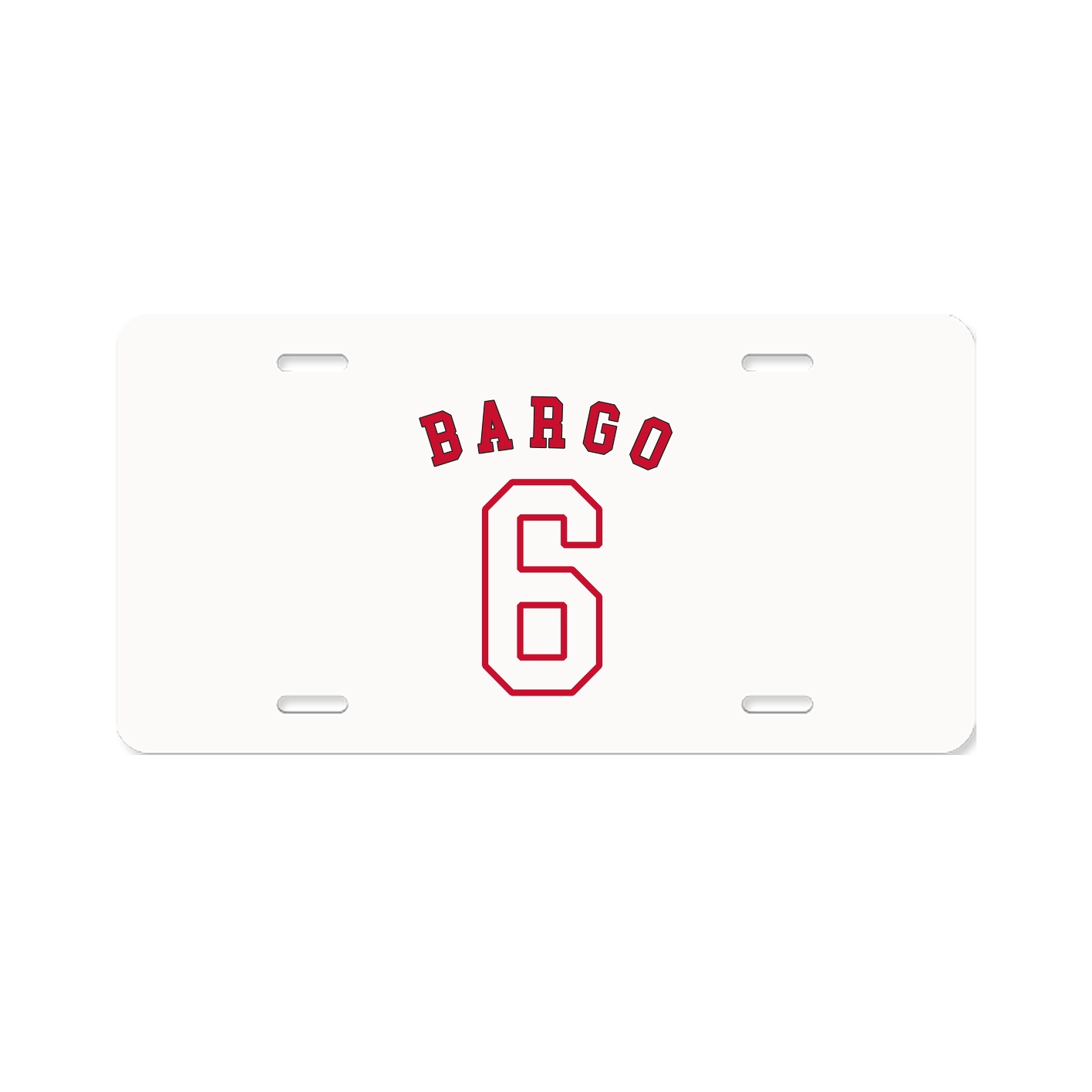 License Plate — Shirsey Arch in Classic