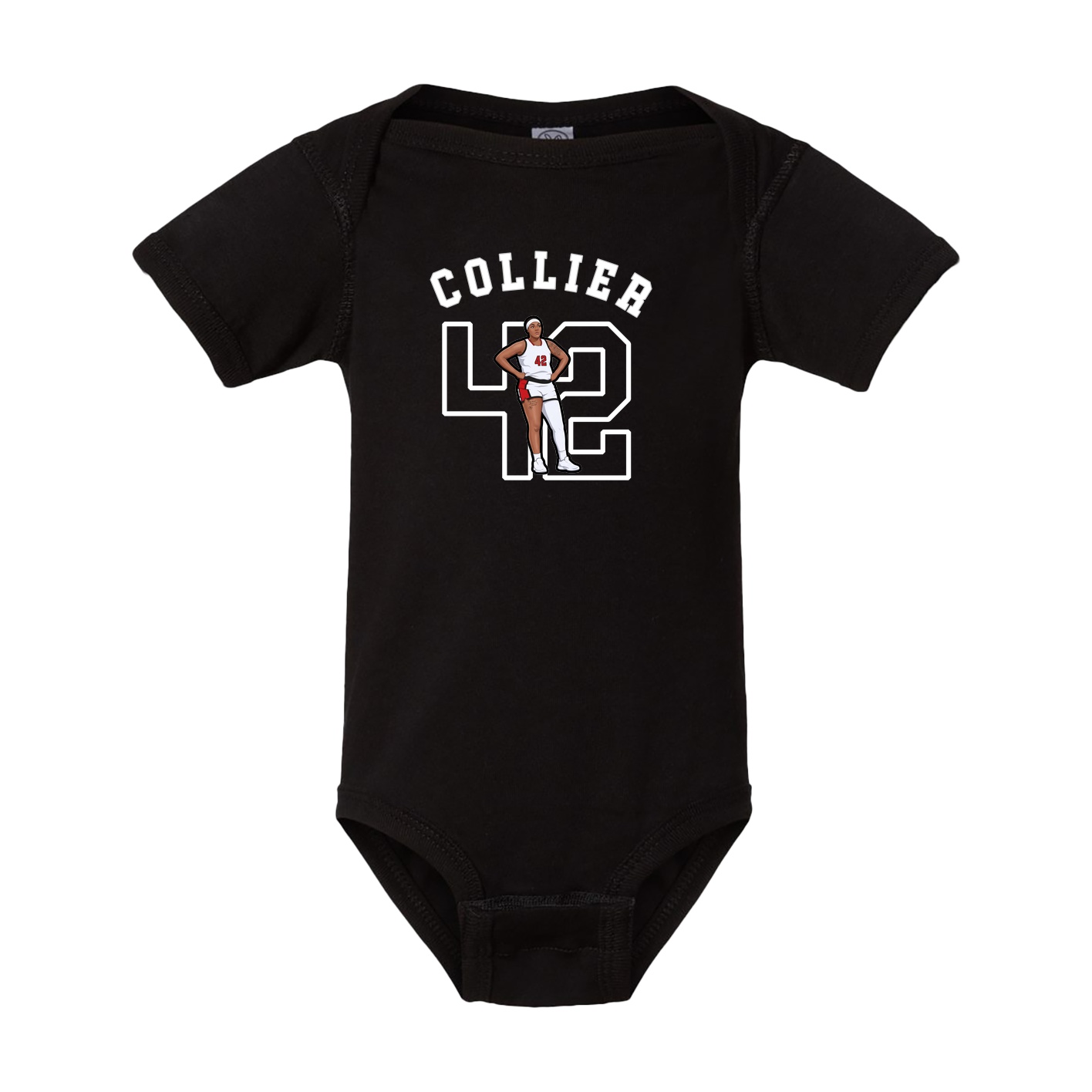 Baby Onesie — Shirsey Arch in Black