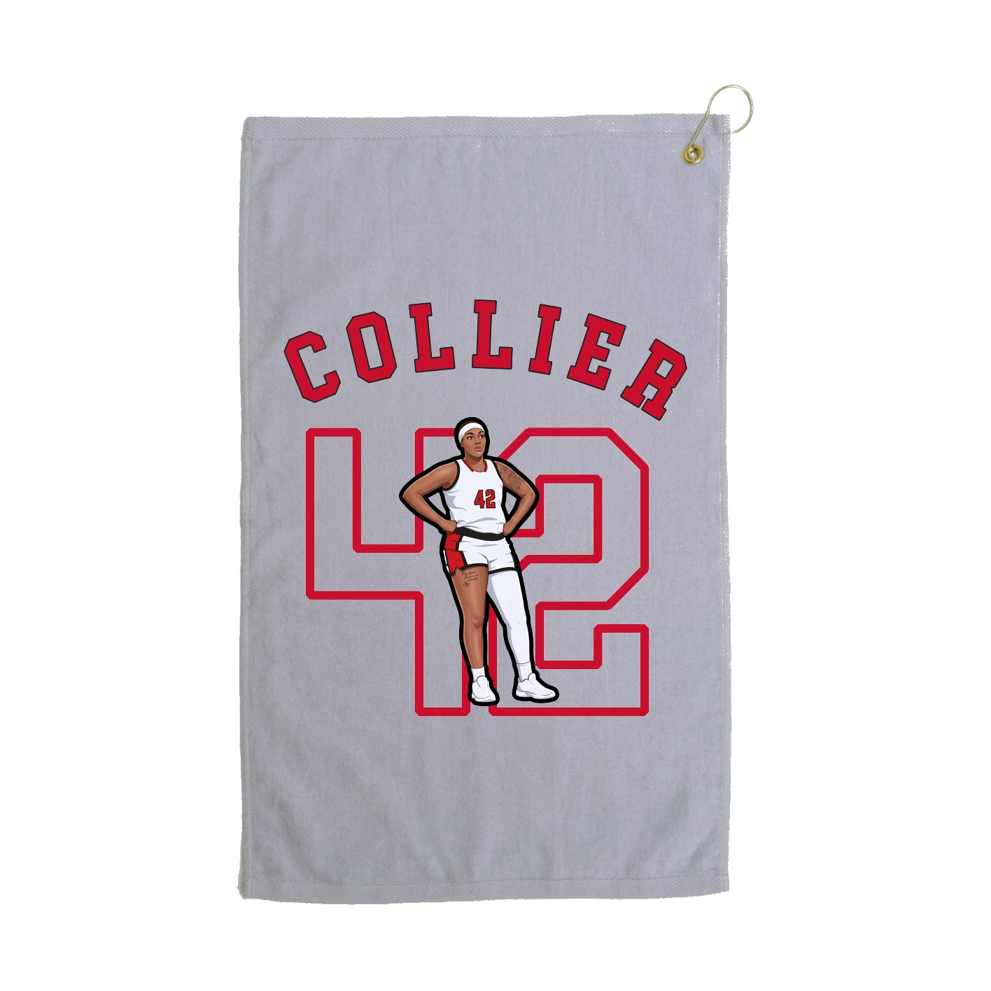 Golf Towel — Shirsey Arch in Grey